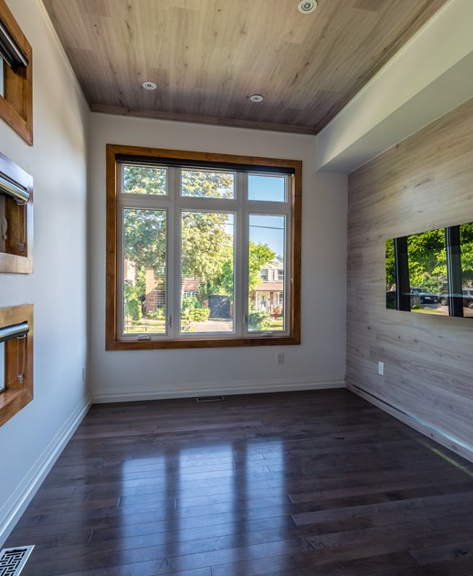 Bedrooms with access to large amounts of sunlight.